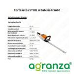 Cortasetos a Batería STIHL HSA 60 - Imagen 3